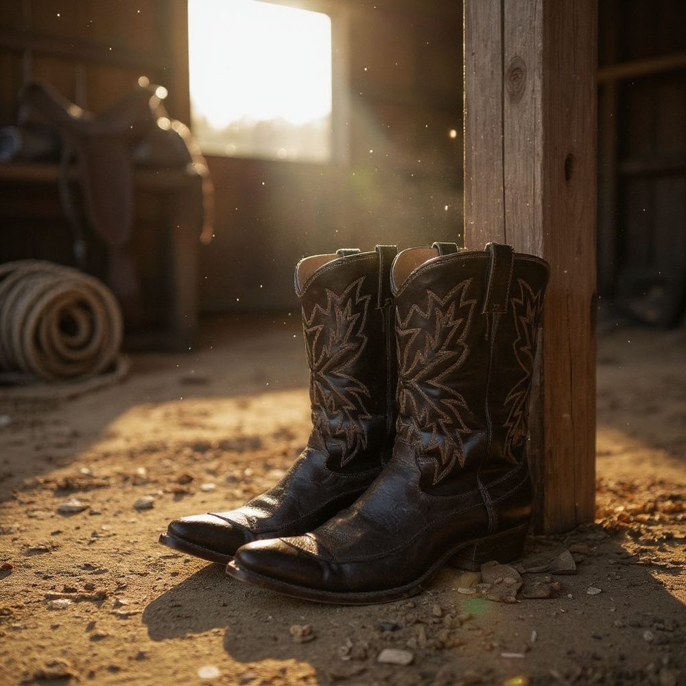 Vintage Justin Boots - Brown